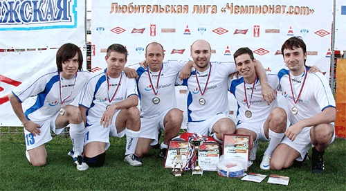 Футбольная команда «Оптимизм.ру» победила Газпром!