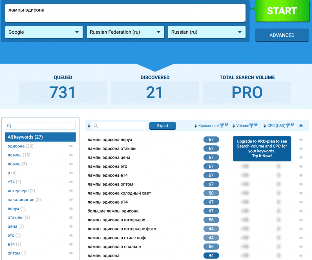 SEO | key.so, Screaming Frog, seo-инструменты, инструменты для продвижения сайта, продвижение сайта, раскрутка сайта | от